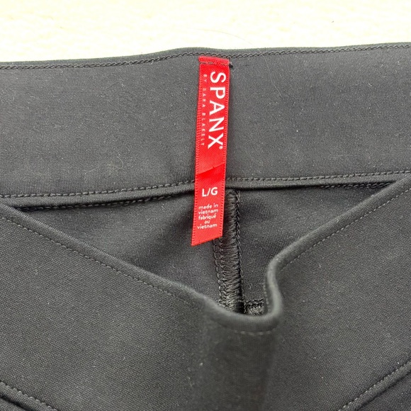 SPANXshape Black Highrise Compression EveryWear Ankle Skinny Jeans Size L - Picture 12 of 16
